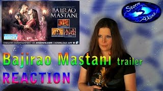 Bajirao Mastani trailer REACTION [upl. by Ennovad897]