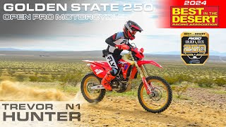 2024 BITD Golden State 250 Highlights  Open Pro Motorcycle  CRF450X Desert Racing [upl. by Goldfarb]