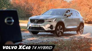 Essai VOLVO XC40 T4 2024  moteur 3 cylindres hybride de 211 ch [upl. by Ahsram]