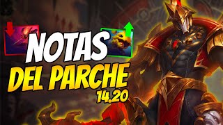 ✅Llegan las NOTAS DEL PARCHE de la VERSION 1420 [upl. by Onifur664]