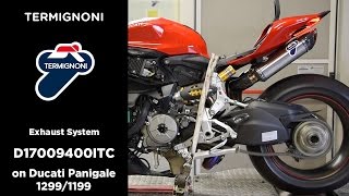 Termignoni  Panigale 12991199  Dyno Test Bench [upl. by Repsaj]