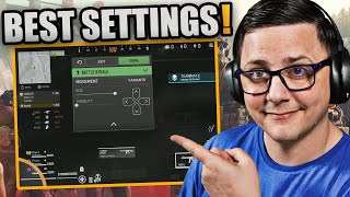 Best Controller and HUD Settings for Warzone Mobile [upl. by Argile]