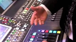 InfoComm 2012  Digico SD5 Part 2 Assigning Channels and Automation [upl. by Chitkara]