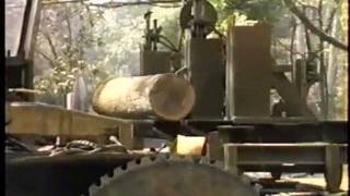 Railway Tie Association  Automatic Sawmill Operation [upl. by Enyahs]