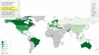 Trompenaars Universalism vs Particularism on a world map [upl. by Yeliah]