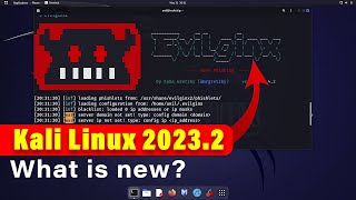 Kali Linux 20232 what is new [upl. by Atilamrac]