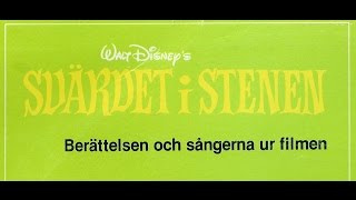 Berättelsen och sångerna ur filmen Svärdet i stenen LPskiva [upl. by Ika]