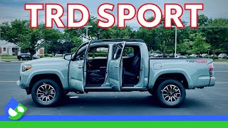 2022 Tacoma TRD Sport Interior Review by Toyota [upl. by Art]