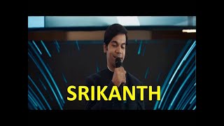 SRIKANTH  MOVIE REVIEW  BIOGRAPHICAL FILM BASED ON THE LIFE OF SRIKANTH BOLLA [upl. by Adrahs]