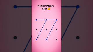 Impossible Lock Pattern Lock youtubeshorts screenlock lock shortsfeed india shorts [upl. by Elleron]