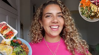 what I eat in a day as a vegan wfh gut healing simple whole foods🥑🍒🍋 [upl. by Correy763]