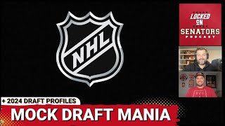 People Are Mad At Our NHL Mock Draft  2024 NHL Draft Rankings 7472 [upl. by Lynnea]