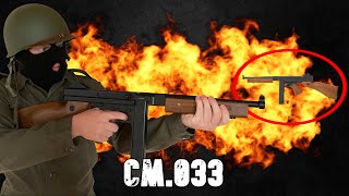 Airsoft Review of The CM033 M1A1 Thompson [upl. by Nylirad]