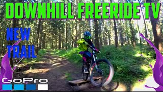 DOWNHILL FREERIDE NEW TRAIL 100 SUBS GOPRO HERO3 BERGAMONT BIG AIR 93 [upl. by Mattox294]