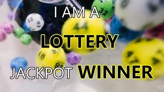 I am a lottery jackpot winner Affirmations Motivational Video Winning Meditation [upl. by Atinad90]