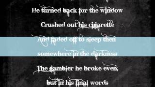 Kenny Rogers  The Gambler with Lyrics [upl. by Sladen]