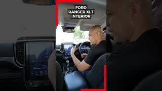 2023 Ford Ranger XLT Interior Review shorts [upl. by Patricio]