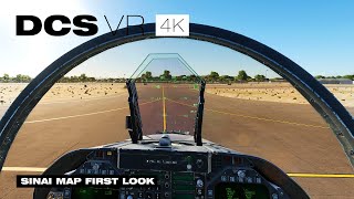 DCS VR FA18C Sinai map first look 4K RTX 4090 [upl. by Aettam]