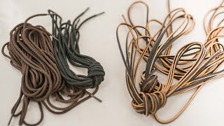 Nylon VS Leather Laces [upl. by Acinimod]