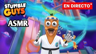 NUEVA SKIN JUGANDO STUMBLE UP 2 en DIRECTO con SUBS 🏆 ASMR 💤 [upl. by Aerahs835]