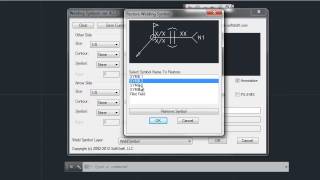 Weld2K AutoCAD Plugin Restoring Saved Symbols [upl. by Jamison]