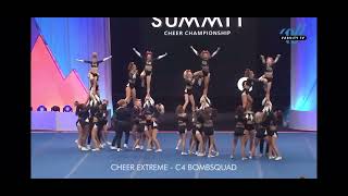 Cheer Extreme C4 Semifinals The Summit Cheerleading 2024 [upl. by Moureaux657]