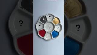 mixing of metallic colors 🎨 satisfying art funnyvideo trending artwork asmr painting [upl. by Robinett45]