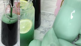 SIROP DE MENTHE MENTHE AU LAIT Shalou Cuisine [upl. by Anhsirk403]