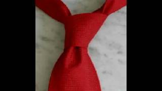 How to Tie a Tie FourinHand Knot [upl. by Wesla]