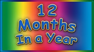 Months of the Year Song  ABC Baby Songs  Learn Months of Year [upl. by Odnalor]