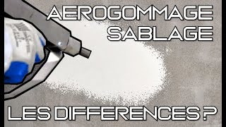 Aérogommage et sablage quelles différences   SEDA [upl. by Nosirrah]