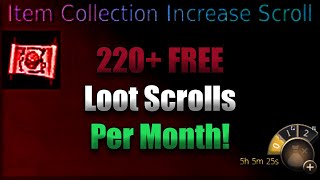 Free Loot Scrolls in Black Desert Online 220 Per Month [upl. by Naida]