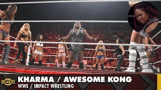 Interview  Kharma  Awesome Kong WWETNA [upl. by Ibmab]