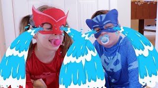 PJ Masks Abenteuer Im Echten Leben LIVE ⚡ Spielzeug für Kinder  Pyjamahelden 247 [upl. by Iuqcaj]