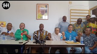 ABOP Nieuw Suriname PDO KTPI Nieuwe Stijl en Djojogroep tekenen samenwerkingsovereenkomst [upl. by Enilrad]