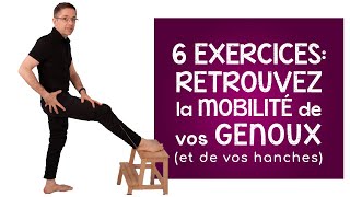 6 exercices retrouvez la mobilité de vos genoux et de vos hanches [upl. by Holub]