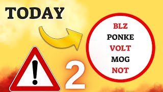 UPDATE Prediction 28MAY BLZ PONKE VOLT MOG NOT COIN Crypto Technical Analysis [upl. by Valiant]