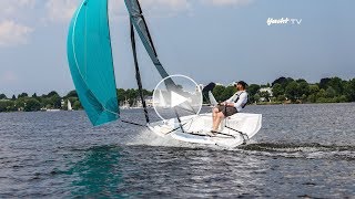 Jolle Seascape 14 im Test 2018  kleines Allroundtalent [upl. by Janaye]