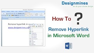 Hyperlink in Word Document [upl. by Zebapda]