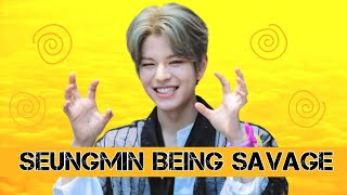 Seungmin being savage for 7 minutes straight [upl. by Niraa529]