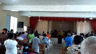 Typical Dominican Assemblies of God Church Service [upl. by Adall]