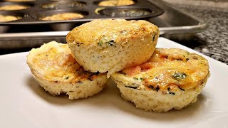 Easy Egg Muffin Recipe  Low Carb High Protein Recipe  How To Make Egg Cup Muffins [upl. by Marrin]