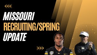 Missouri RecruitingSpring Football Update [upl. by Enilekaj]