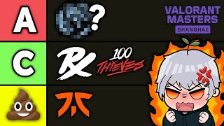 I Ranked Every Team At Masters Shanghai [upl. by Aikemahs]