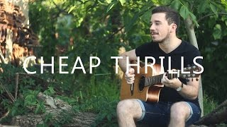 Cheap Thrills  Sia fingerstyle guitar cover by Peter Gergely WITH TABS [upl. by Anaehs]