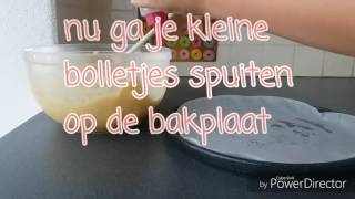 Soesjes met banketbakkersroom TUTORIAL [upl. by Mayhs977]