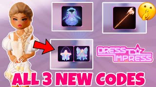 ALL NEW CODES IN DRESS TO IMPRESS NEW UPDATE [upl. by Elleynad317]