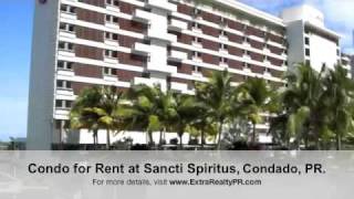 Condo for Rent at Sancti Spiritus Condado San Juan PR [upl. by Ninaj]