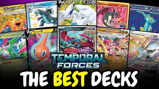 10 Best Pokemon Decks for Post Rotation  EUIC April 2024 Temporal Forces [upl. by Akkahs]