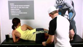 RockTape  Kinesiology Taping  Sciatica [upl. by Akinot]